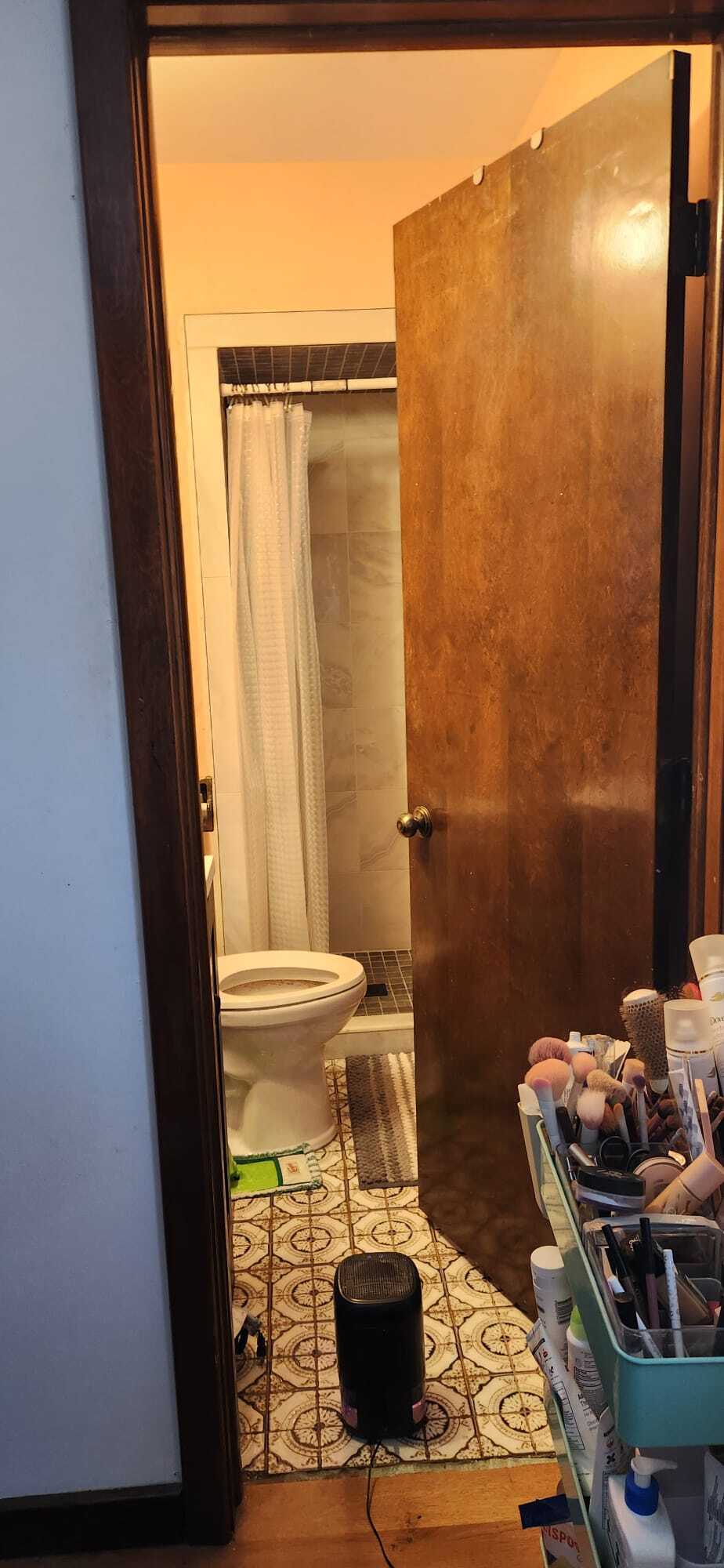 View of private newly renovated bathroom - 2116 Thaler Ave