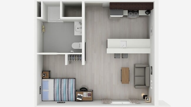 Floorplan - College Suites Peosta