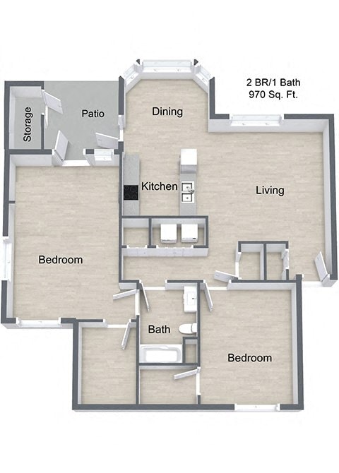 Floorplan - Balmoral Apartments