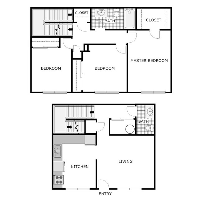 Floorplan - Cityside Townhomes