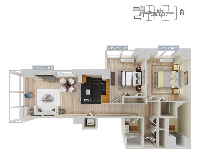 Floorplan - Avalon Riverview