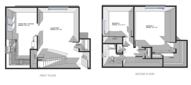 Floor Plan E - Capitola Cove