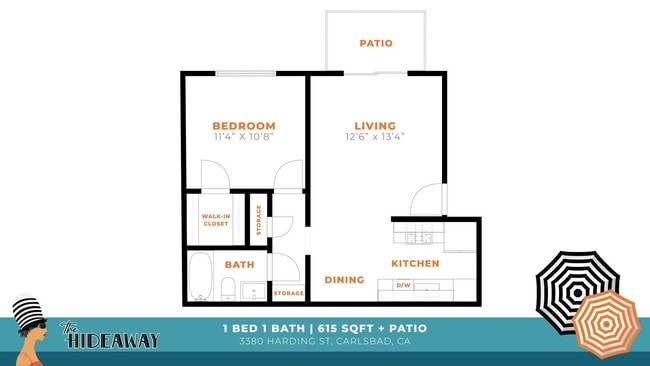 Floorplan - The Hideaway