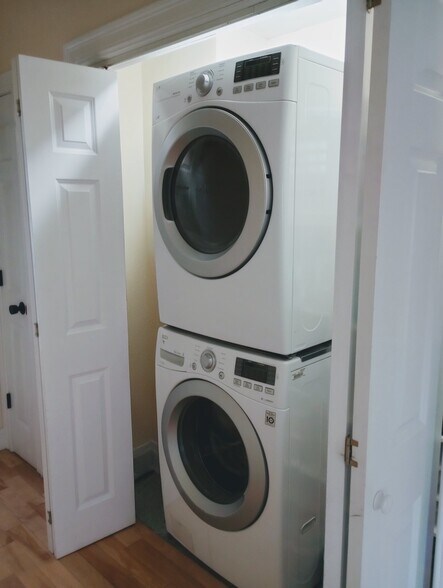 In-unit laundry - 28 Robbins St