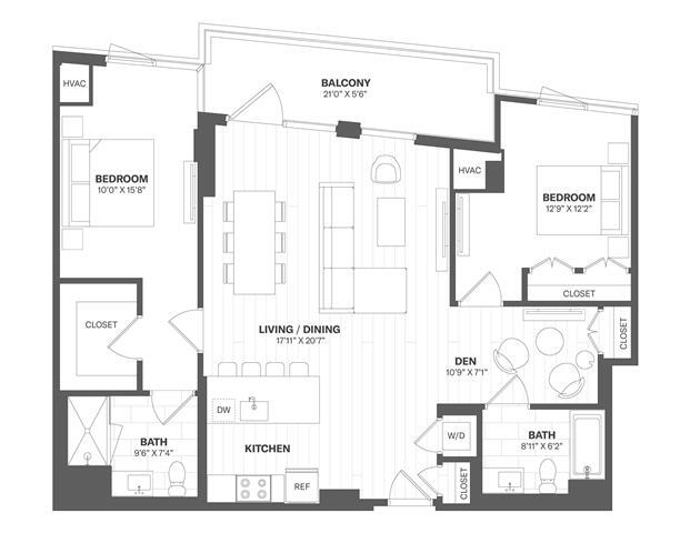 Floorplan - The Tides