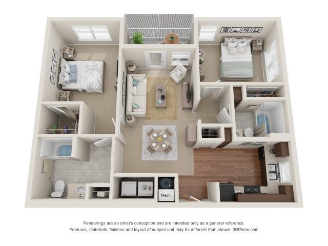 Floorplan - Big Oaks