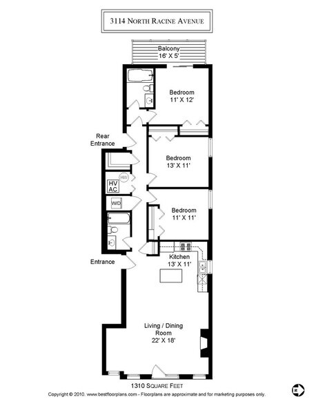 Building Photo - 3114 N Racine Ave