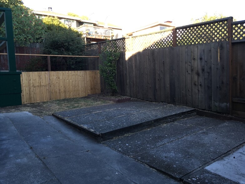 back yard old view 2 - 5428 Van Fleet Avenue