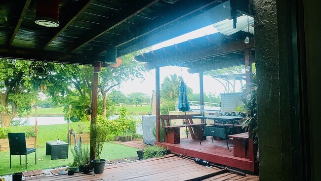 Lake view from deck - 6665 SW 138th Ct