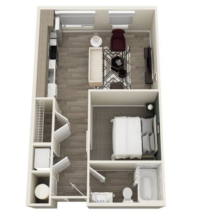 Floorplan - Aspire Kenwood Apartments