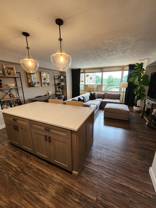 Custom Kitchen Island - 3950 N Lake Shore Dr