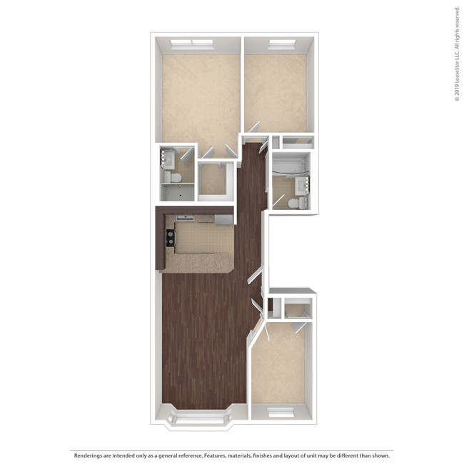 Floorplan - Shore View Apartments