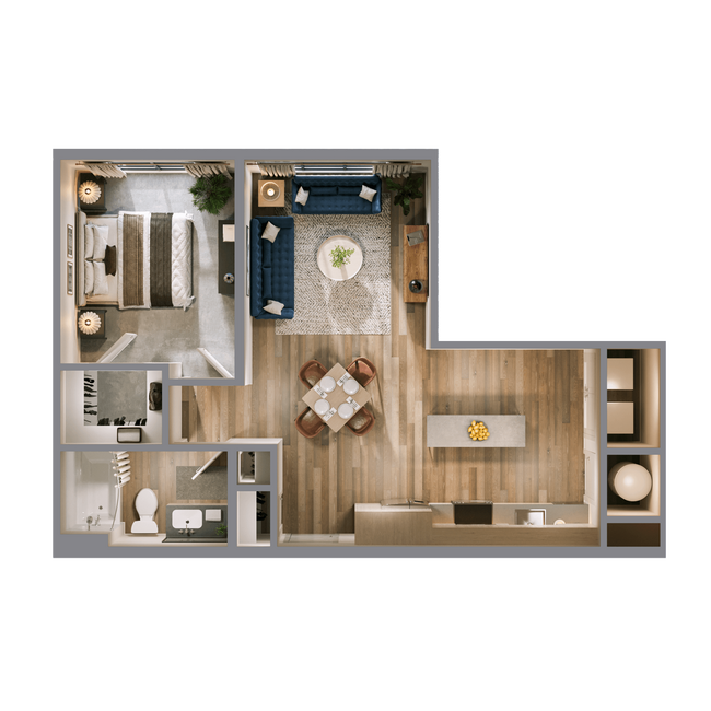 Floorplan - The Bellevue