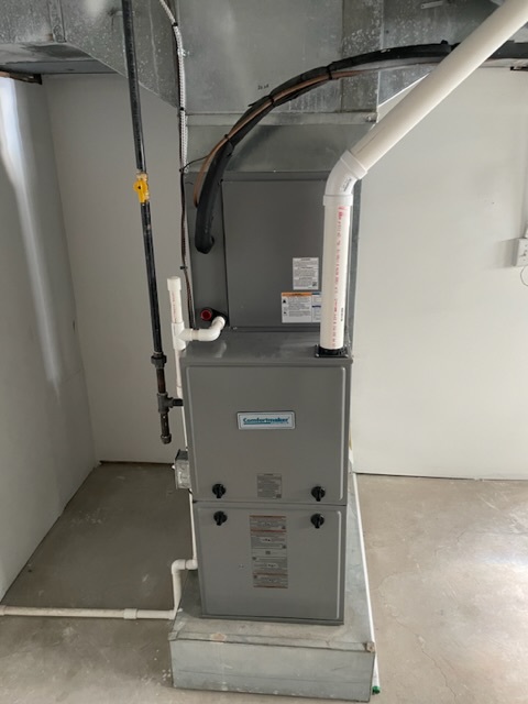 New high-efficiency furnace - 888 Pelley Dr