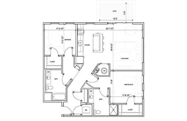 Floorplan - The Huntington