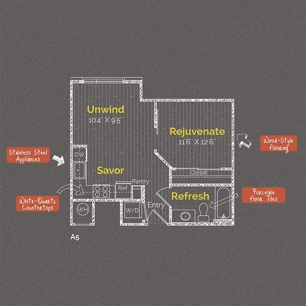 Floorplan - The Maxwell