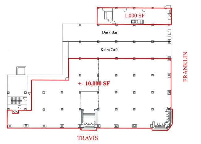 bayou lofts retail space