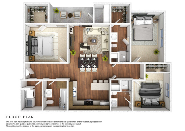 Floorplan - Kensington Park Apartments