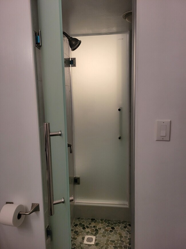 New Shower (connects the 2 bathrooms) - 1645 Ala Wai Blvd