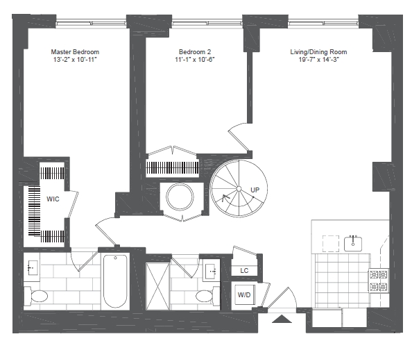 2BR/2BA - Gull's Cove