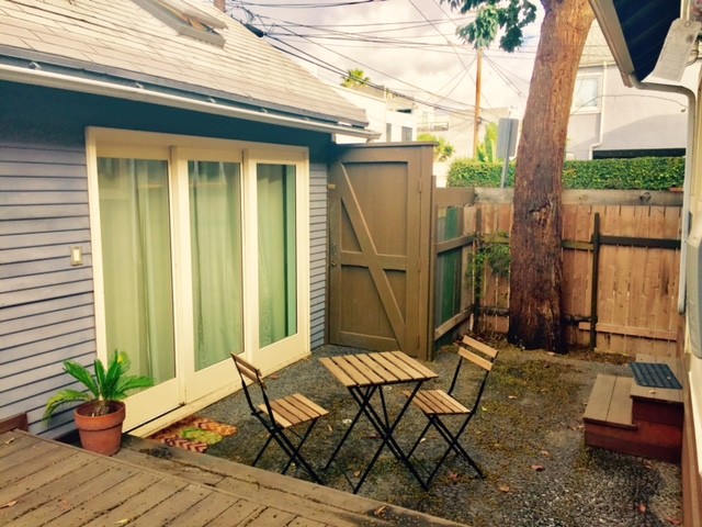 Rear Patio - 1439 Cabrillo Ave