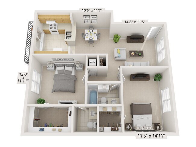 Floorplan - Concord Village