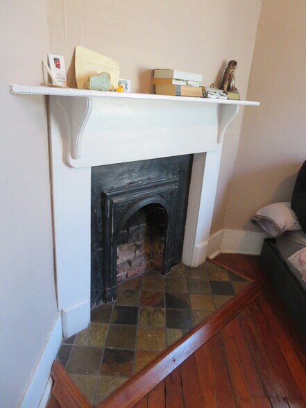 Back Bedroom - Fireplace Detail - 1217 Java Pl
