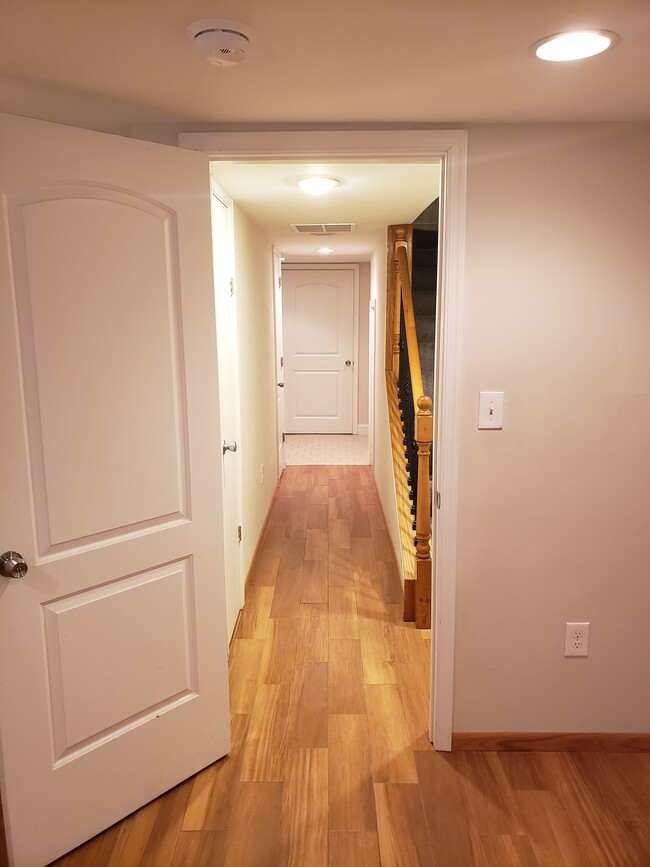 Basement Hallway from Room - 3302 Schuck St