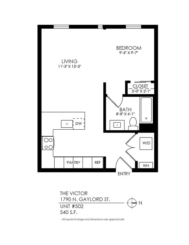 Floorplan - The Wheatley Flats