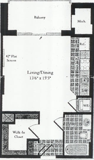 Floorplan - 3650 S Glebe Rd