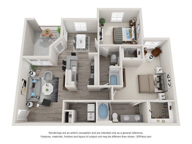 Floorplan - Compass at Windmill Lakes