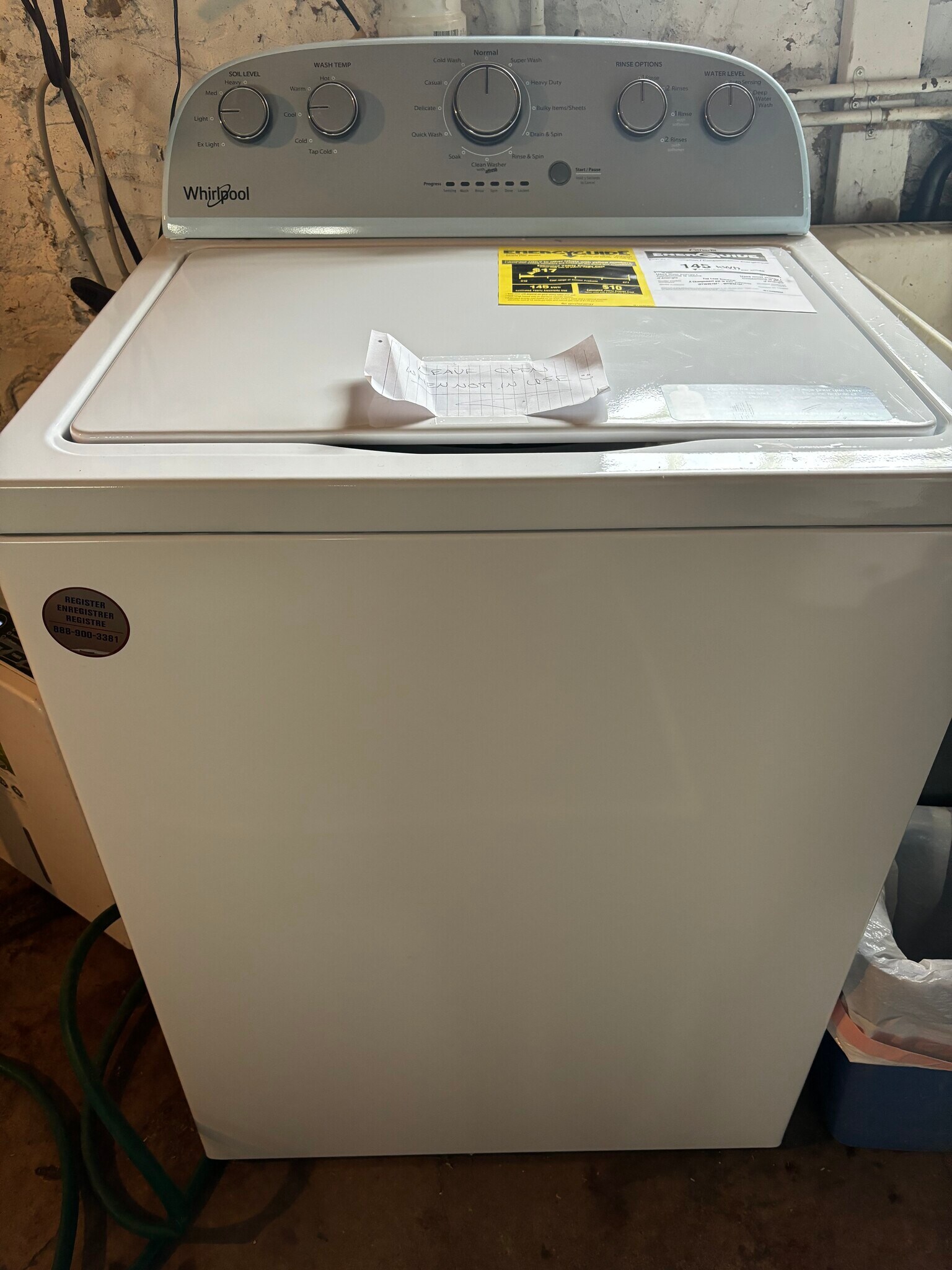 Washer & dryer in the basement are shared with the other unit. - 4822 Oak St