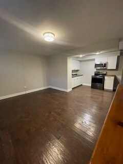 view from living room into kitchen - 1515 Holman Ave