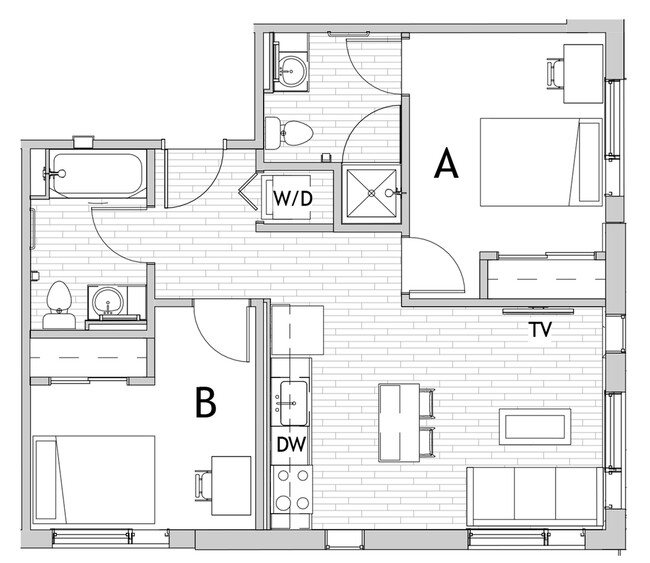 2x2 B - Luxury Housing - Uncommon Fort Collins