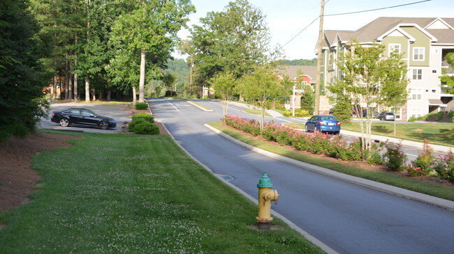 Street view towards Hendersonville Rd. - 17 Racquet Club Rd