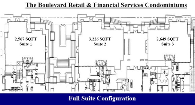 Full Suite Floor Plan - The Boulevard Bldg