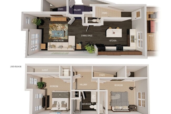 2-Bedroom townhome - The Canterbury