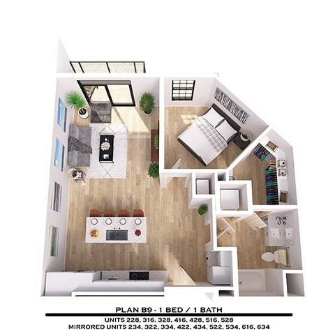 Floorplan - The Eastern