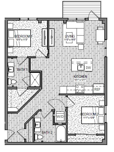 Floorplan - Zia Sunnyside