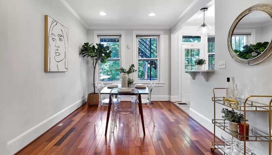 Upstairs dining area - 2715 11th St NW