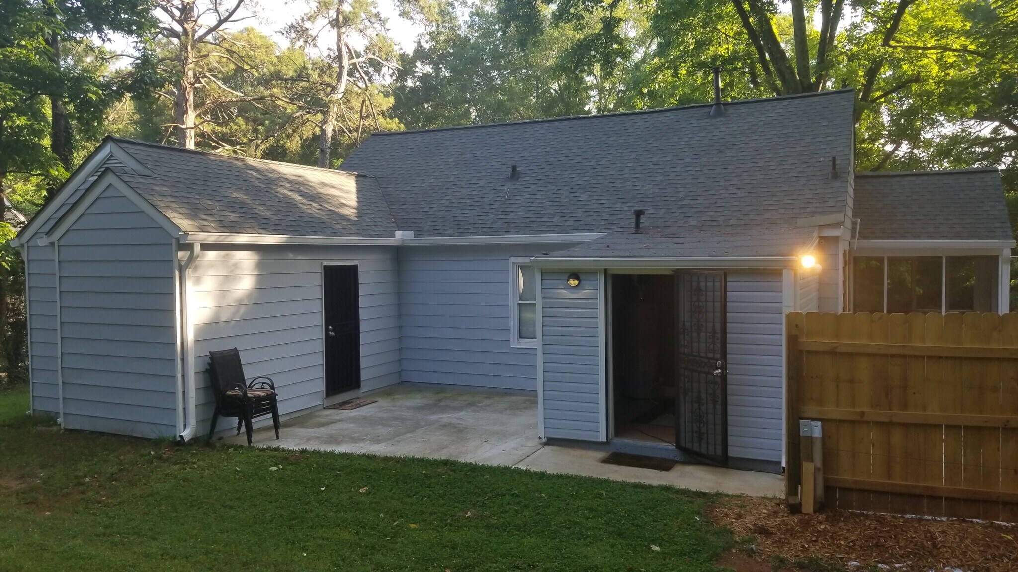 Backyard / Patio / Back entrance - 1920 Wildwood Dr
