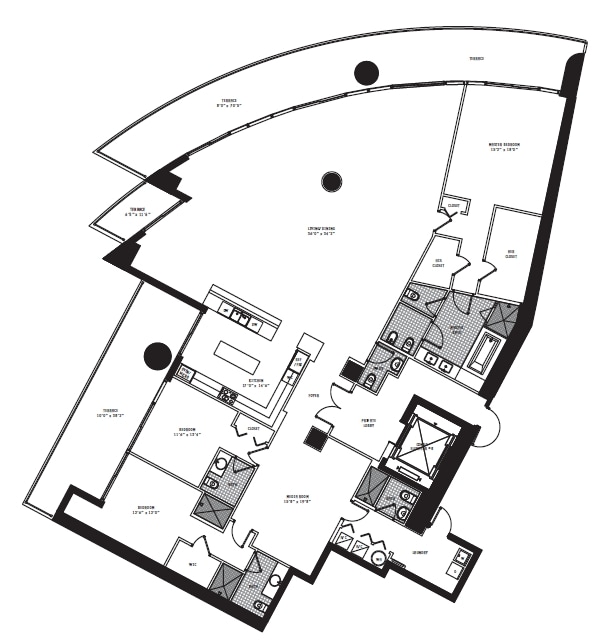 Penthouse - 900 Biscayne