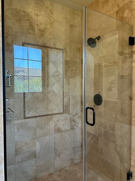 shower in master bathroom - 130 N Garden St