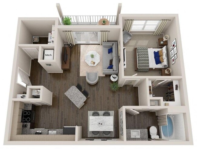 Floorplan - The Alexandria