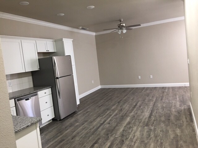 Open kitchen/living room area - 2632 E 14th St