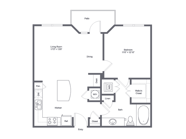 Floorplan - Park Central at Flower Mound