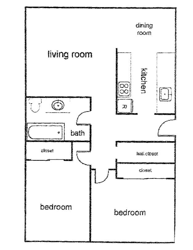 Floorplan - Maple Terrace Apartments