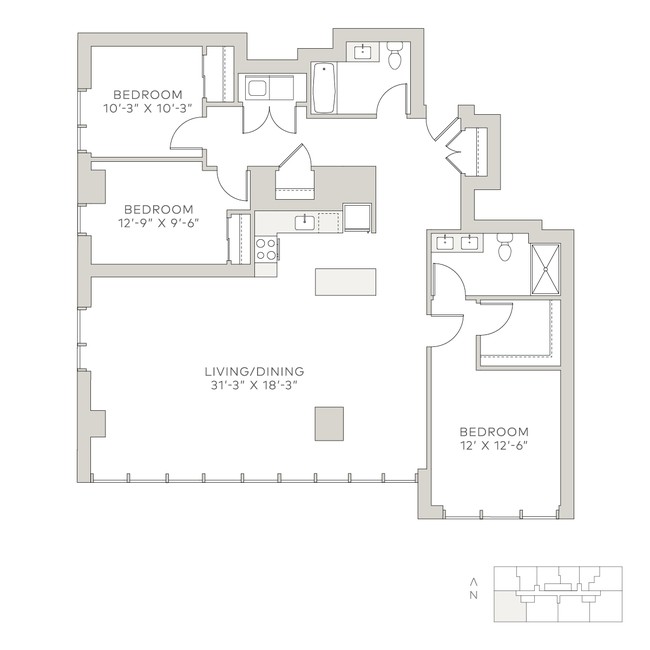 Floorplan - Solstice on the Park