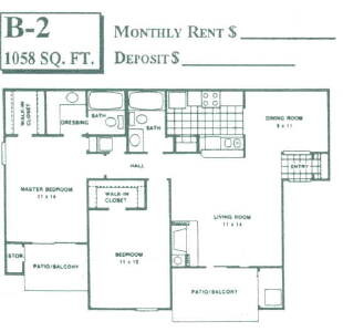 Floorplan - Towering Oaks