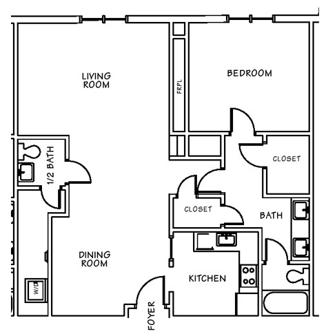 Floorplan - Lenox Village Apartments